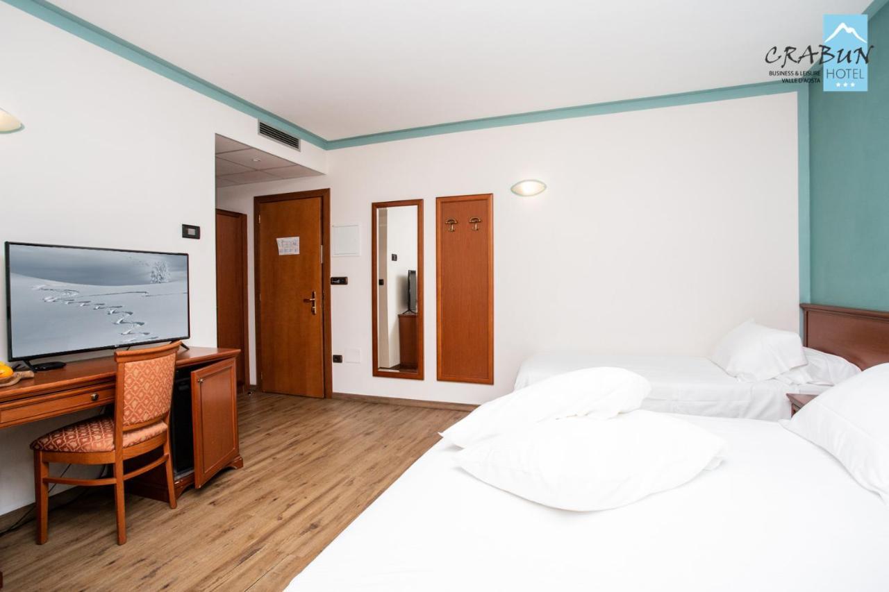Crabun Hotel Pont-Saint-Martin Exterior foto