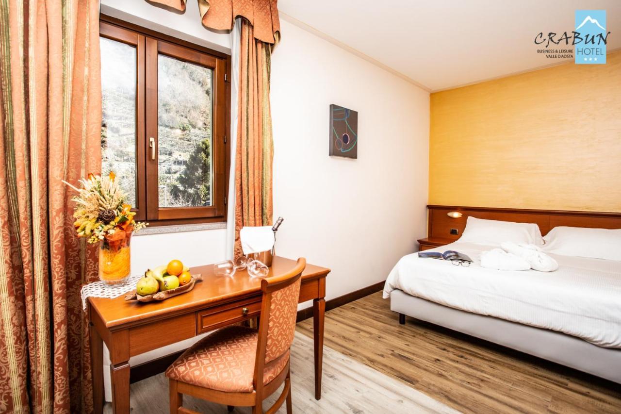 Crabun Hotel Pont-Saint-Martin Exterior foto