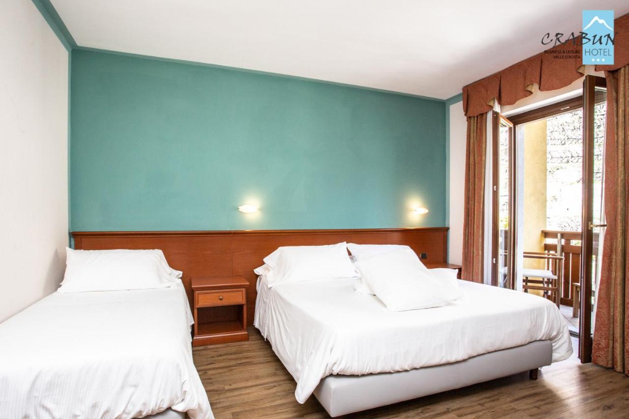 Crabun Hotel Pont-Saint-Martin Exterior foto