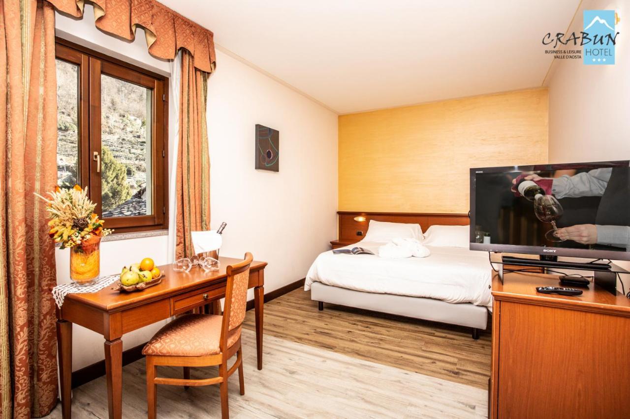 Crabun Hotel Pont-Saint-Martin Exterior foto