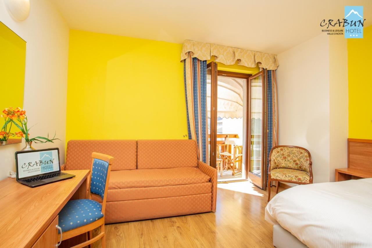 Crabun Hotel Pont-Saint-Martin Exterior foto